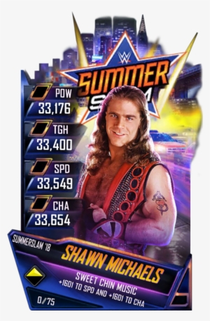 Shawnmichaels S4 21 Summerslam18 - Wwe Supercard Summerslam 18 #794354