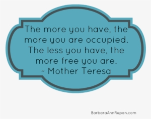 Mother Teresa Quote - Thursday #794468