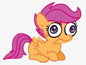 773her, Face, Safe, Scared, Scootaloo, Simple Background, - Mlp What Has Been Seen Cannot Be Unseen #795229
