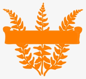 Fern Motto Template Gold Clip Art At Clker - Motto Clip Art #795420