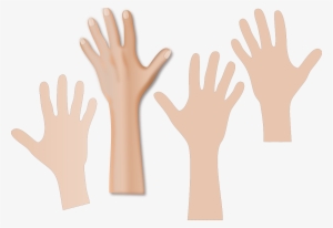 Clipart Hands Reaching With Skin Color - Skin Images Clip Art #795561