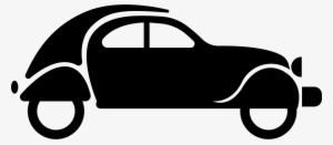 Vintage Round Back Car Comments - Antique Car Icon #796162