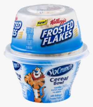 Yocrunch Cereal Bowl Vanilla Lowfat Yogurt With Kellogg's - Frosted Flakes #796300