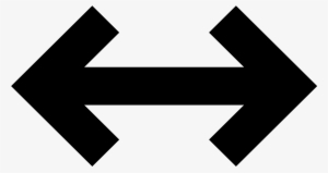 Open - Left And Right Arrow Symbol #796450