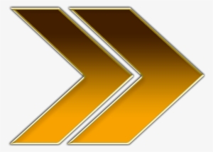 Double Arrow Brown Right - Arrow Brown Png #796536