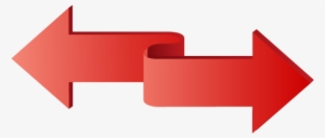 Arrow - Red Two Way Arrow #796584