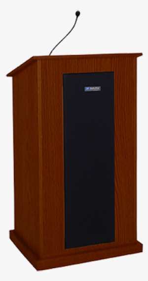 Sw470 Chancellor Podium With 150 Watt Pa & Wireless - Amplivox Sw470-ch Chancellor Lectern Wrls Sound #796741