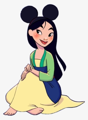 Mulan Disney Cute Cartoon Drawing - Mulan Cute Drawing #796825