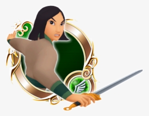 Fa Mulan Png Pic - Kingdom Hearts Unchained Χ Mulan #796885