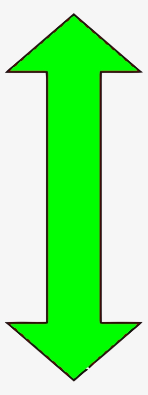 Open - Two Sided Arrow Green #797098