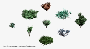 Hjm Bushes 12 Alpha - Illustration #797308