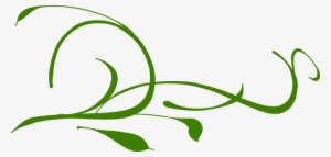 Green Leaves Swirl Clip Art At Clker - Green Swirls Clipart #797595