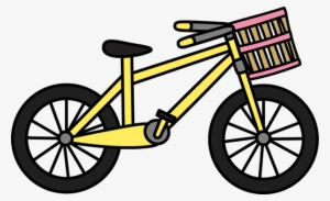 Colorful Clipart Bicycle - Ride A Bicycle Cartoon #797848