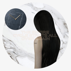 Jennifer-lawrence - Menu - Marble Wall Clock - Black #798213