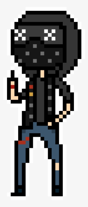 So I Made Wrench From Watch Dogs 2 In A Ministrife - Watch Dogs 2 Pixel Art #798512
