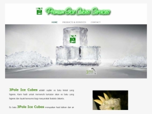 Tripole Ice Cubes - Snow #798513