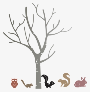 Cute Tree Png Download - Single Birch Tree Without Leaves #799328