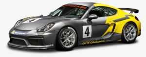 Porsche Cayman Gt4 Clubsport Racing Car Png Image - Porsche Cayman 718 Race #799409