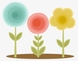 Clip Download Group Of Flowers Clipart #7900461