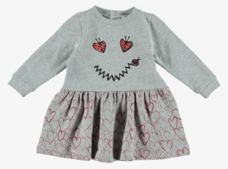 Bretta Dress With Smile Lady Bug Face - Sweater #7900790
