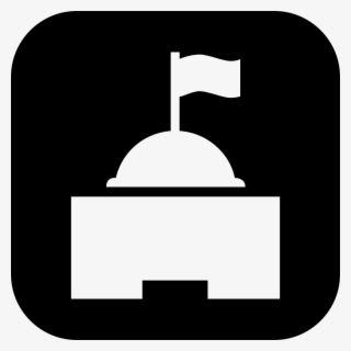 Png File Svg - Icon Military Building #7900792