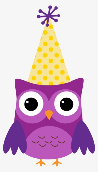 Party Clipart Owl - Owl Birthday Clip Art - Free Transparent PNG ...