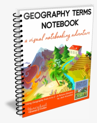 Geography Terms Notebook - One Way Do Not Enter #7901581