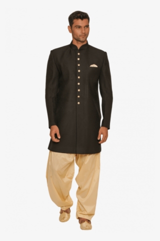 Indo Western Kurta Pyjama - Standing #7901874