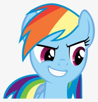 Rainbow Dash Awesome Face By Angel The Bunny - Mlp Rainbow Dash Face #7902285