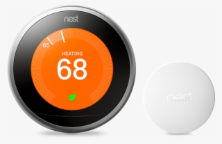 Nest Learning Thermostat With Temperature Sensor - Circle #7903879