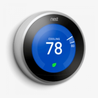 Nest Thermostat Transparent - Nest Learning Thermostat 3rd Generation Stainless #7904471