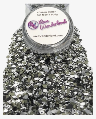 Dark Matter Black And Silver Body And Face Festival - Suikerboon #7904691