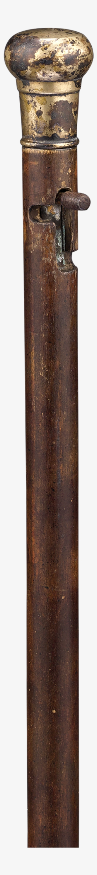 Flare Gun Walking Stick - Wood #7904692