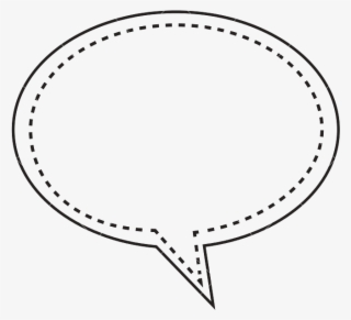 Speech Bubble Outline - Fine Dining Waters #7904848