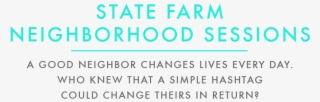 State Farm Neighborhood Sessions - Circle #7905710