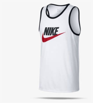 Nike Tank Ace Logo Tanktop 102 In Wei&223 - Active Tank #7906491
