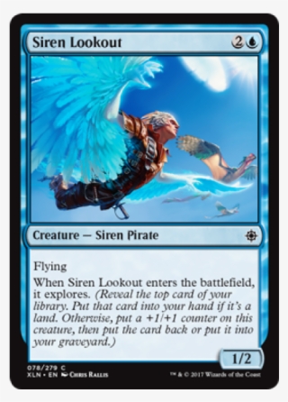 Siren Lookout Ixalan English - Best Magic Water Cards #7907839