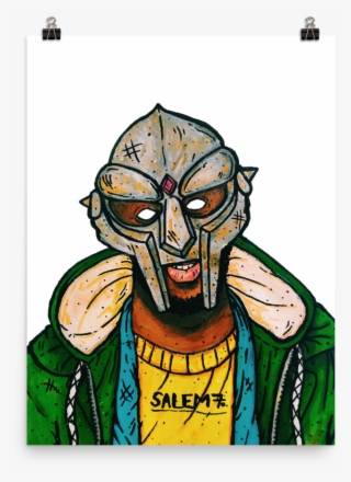 Mf Doom Print - Illustration #7907863