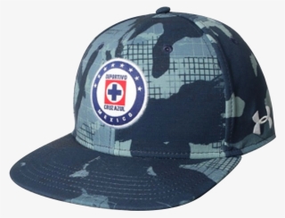 Gorra Under Armour Cruz Azul Camuflaje Azul - Cruz Azul #7908192