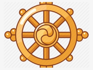 Stained Glass Buddhist Symbols #7909900