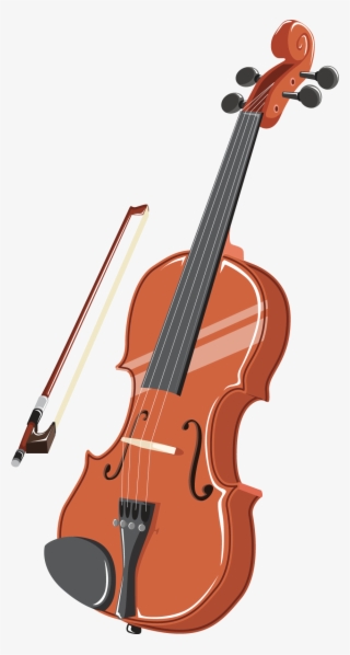 Instrument Clipart Transparent - Violin Clipart Transparent Background #7909903