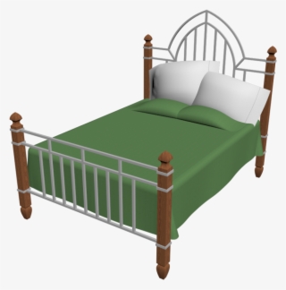 Steel Frame Bed - Steel Bed Hd Png #7910538