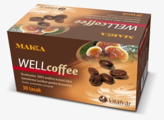 Makka Wellcoffee Természetes 100% Arabica Instant Kávé - Ganoderma #7910812