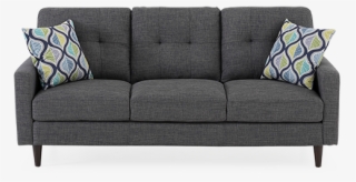 Image For Fabric Sofa With Decorative Pillows - Studio Couch #7912231