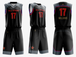 2017 All Star Game Uniform - Free Basketball Uniform Mockup #7912658