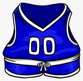Blue Basketball Jersey - Club Penguin #7912976