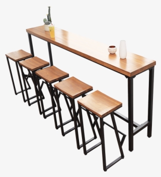 American Bar Table Solid Wood Bar Restaurant Bar Café - Kitchen & Dining Room Table #7913709
