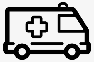 Ambulance - Gambar Hitam Putih Ambulans #7913787