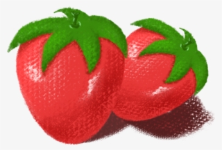 Strawberry Hand Drawn Cute Cartoon Png And Psd - Strawberry #7914666