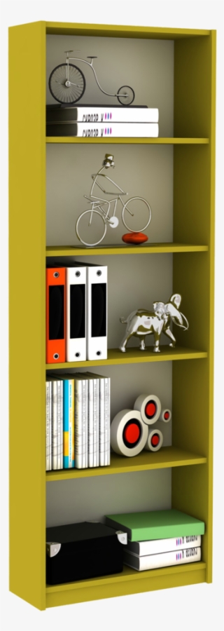 5 Tier Green Bookcase/bookshelf - Bookcase #7914712